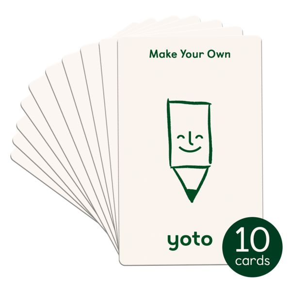 Make Your Own Yoto Cards (Pack of 10)